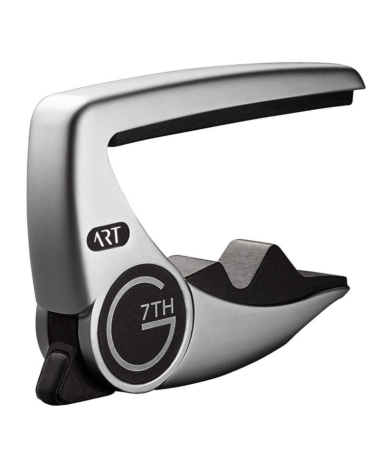 G7th Performance 3 ART Capo - 6 String, Silver - Bundled with Dunlop Pick Pack - Image 3